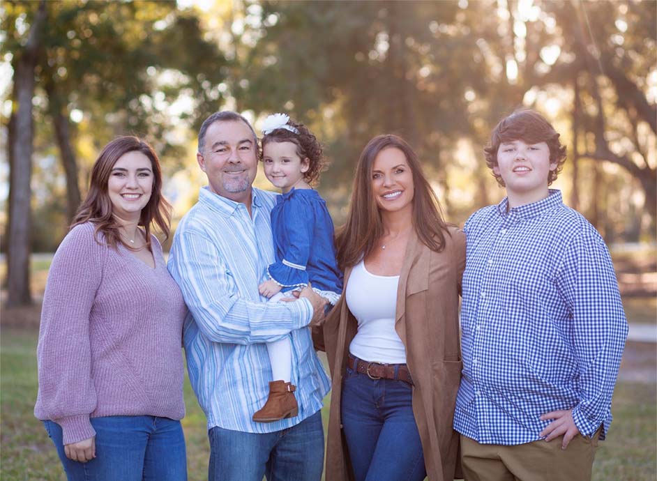 Mike Gay and family